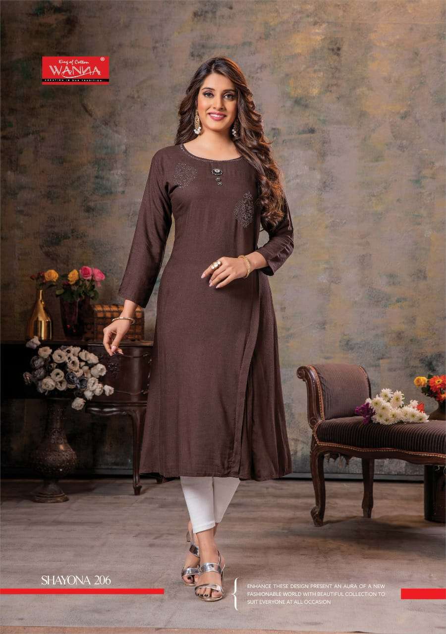 Shayona Vol 2 Wanna Designer Long Kurtis At Saidharanx