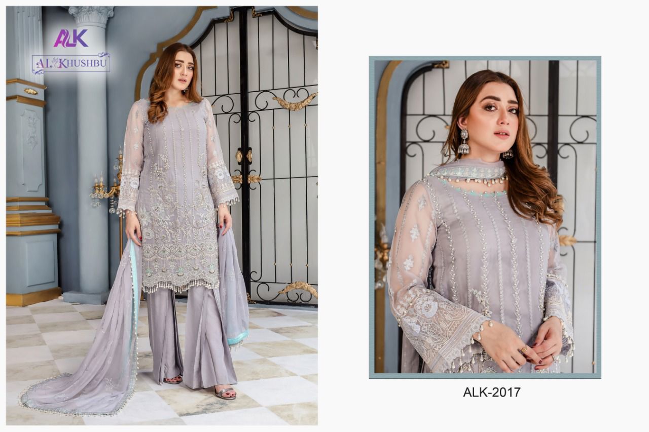 Al Khushbu Mariya Vol 1 Georgette Embroidered Fancy Suits Wholesaler At Saidharanx