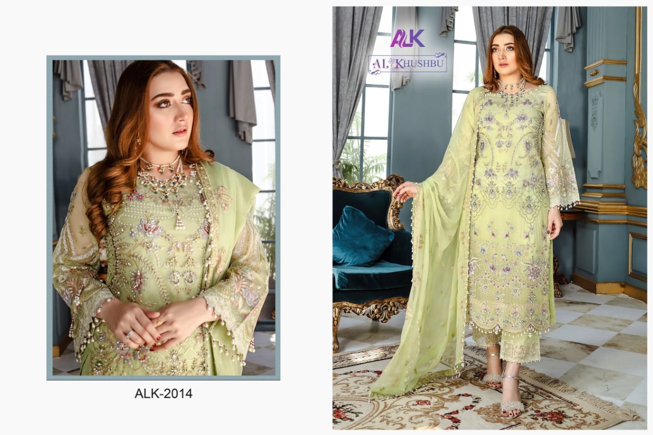 Al Khushbu Mariya Vol 1 Georgette Embroidered Fancy Suits Wholesaler At Saidharanx