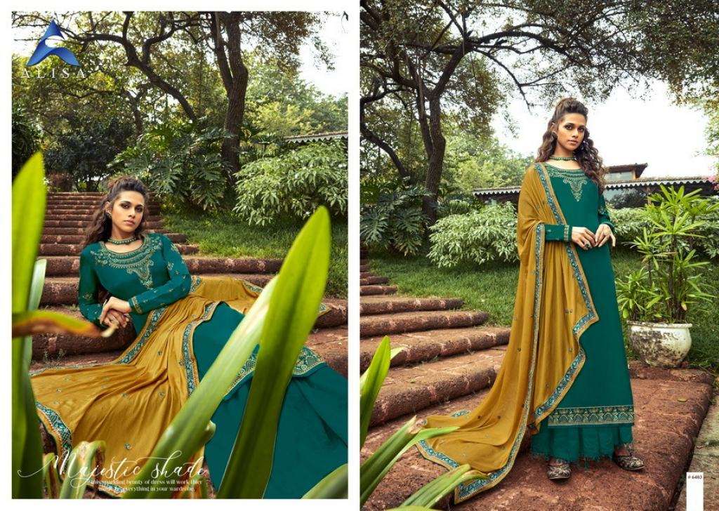 Alisa Presents Aroma Designer Salwar Suits Collection In Wholesale Price At Saidharanx