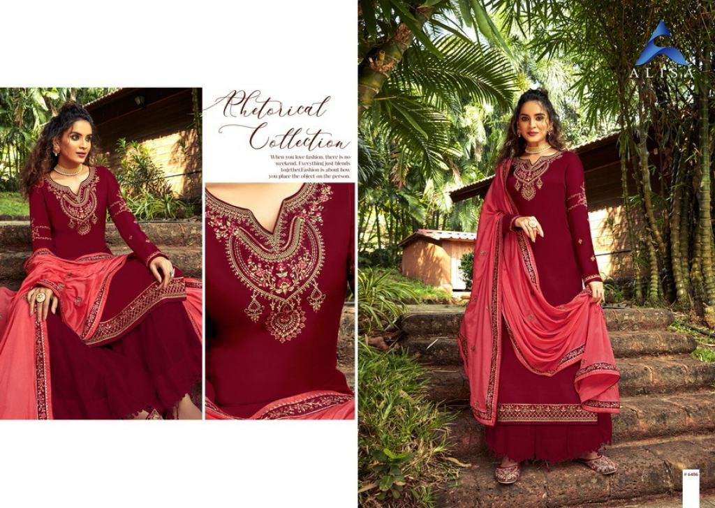 Alisa Presents Aroma Designer Salwar Suits Collection In Wholesale Price At Saidharanx