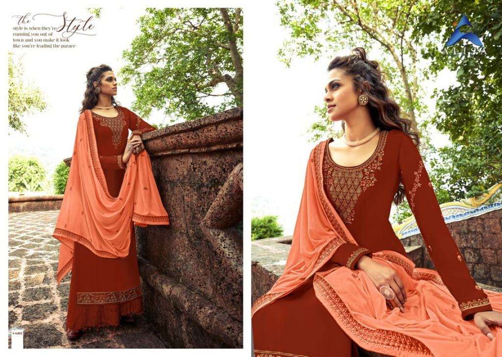 Alisa Presents Aroma Designer Salwar Suits Collection In Wholesale Price At Saidharanx