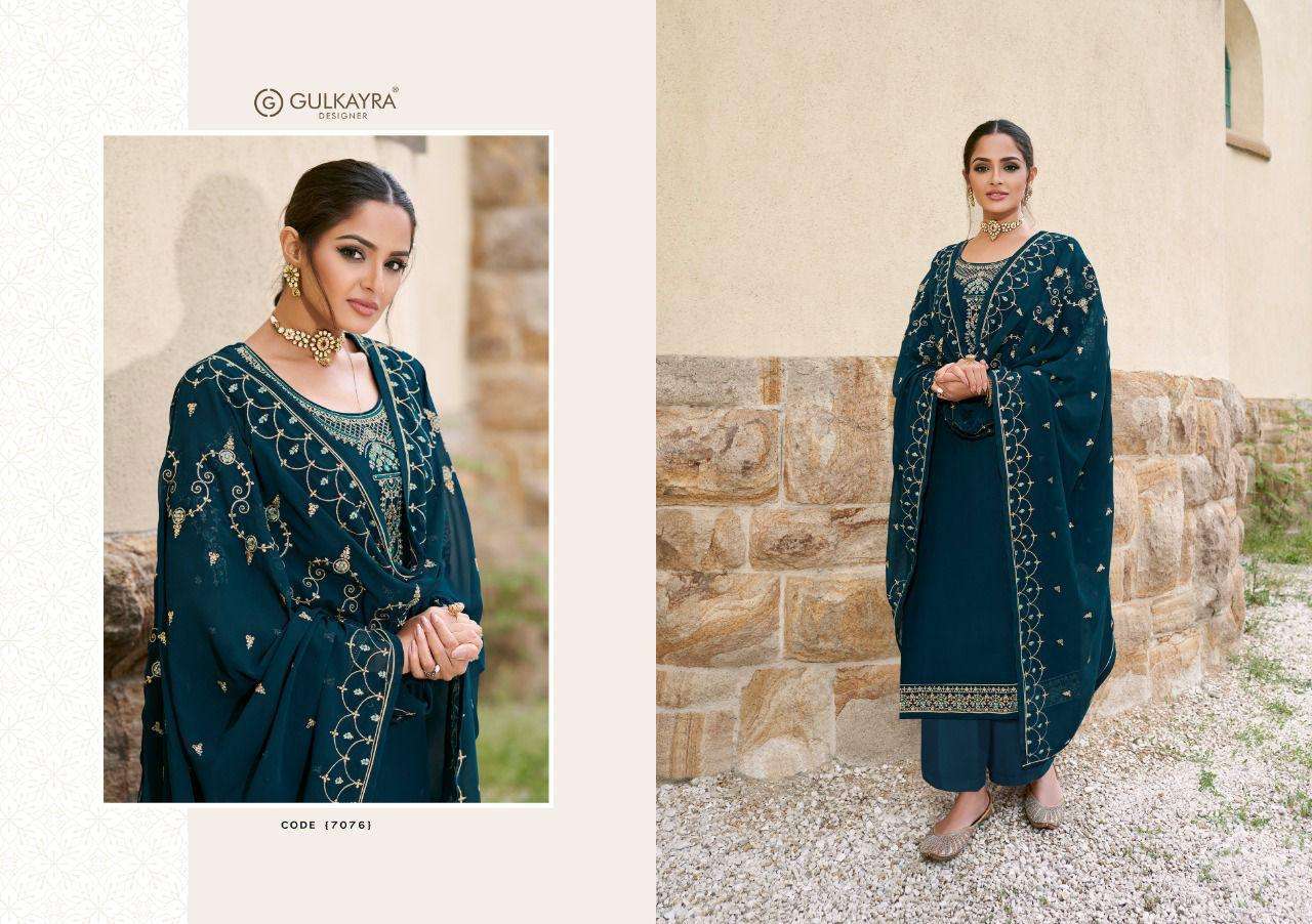Gulkayra Designer Presents New Catalog Charmi In Wholesale Rate In Surat At Saidharanx