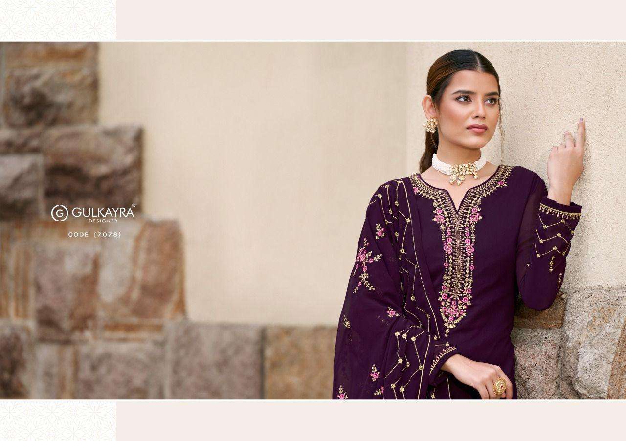 Gulkayra Designer Presents New Catalog Charmi In Wholesale Rate In Surat At Saidharanx