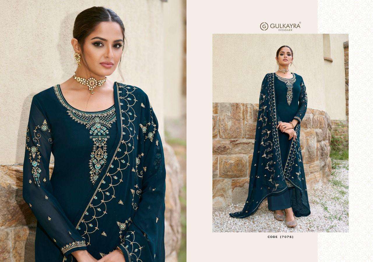 Gulkayra Designer Presents New Catalog Charmi In Wholesale Rate In Surat At Saidharanx