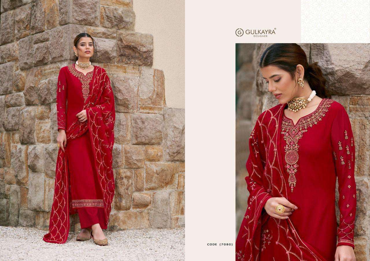 Gulkayra Designer Presents New Catalog Charmi In Wholesale Rate In Surat At Saidharanx