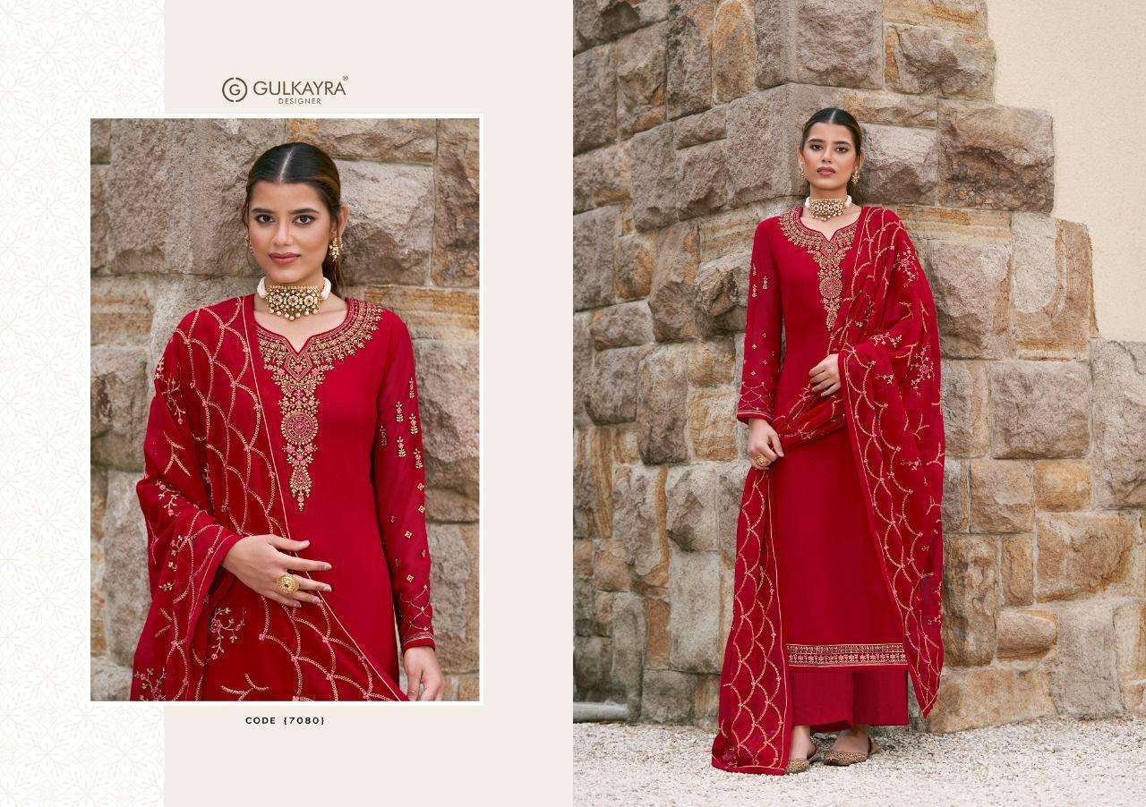 Gulkayra Designer Presents New Catalog Charmi In Wholesale Rate In Surat At Saidharanx