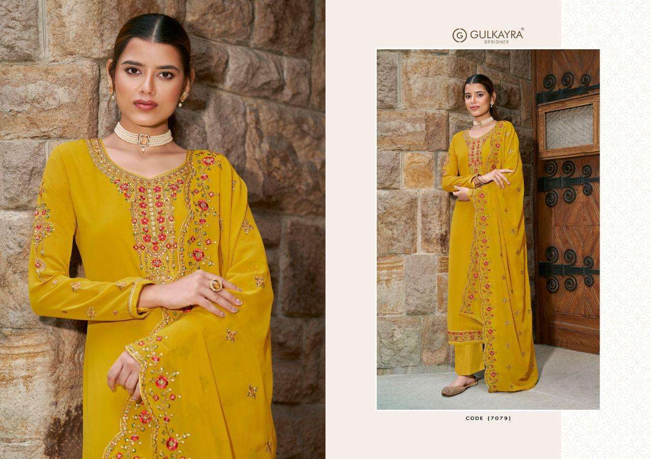 Gulkayra Designer Presents New Catalog Charmi In Wholesale Rate In Surat At Saidharanx