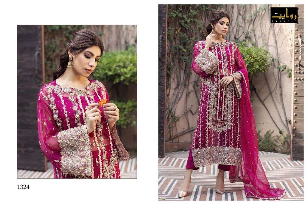 Rawayat Present Imrozia Vol 7 Georgette Salwar Suits In Wholesale Price At Saidharanx