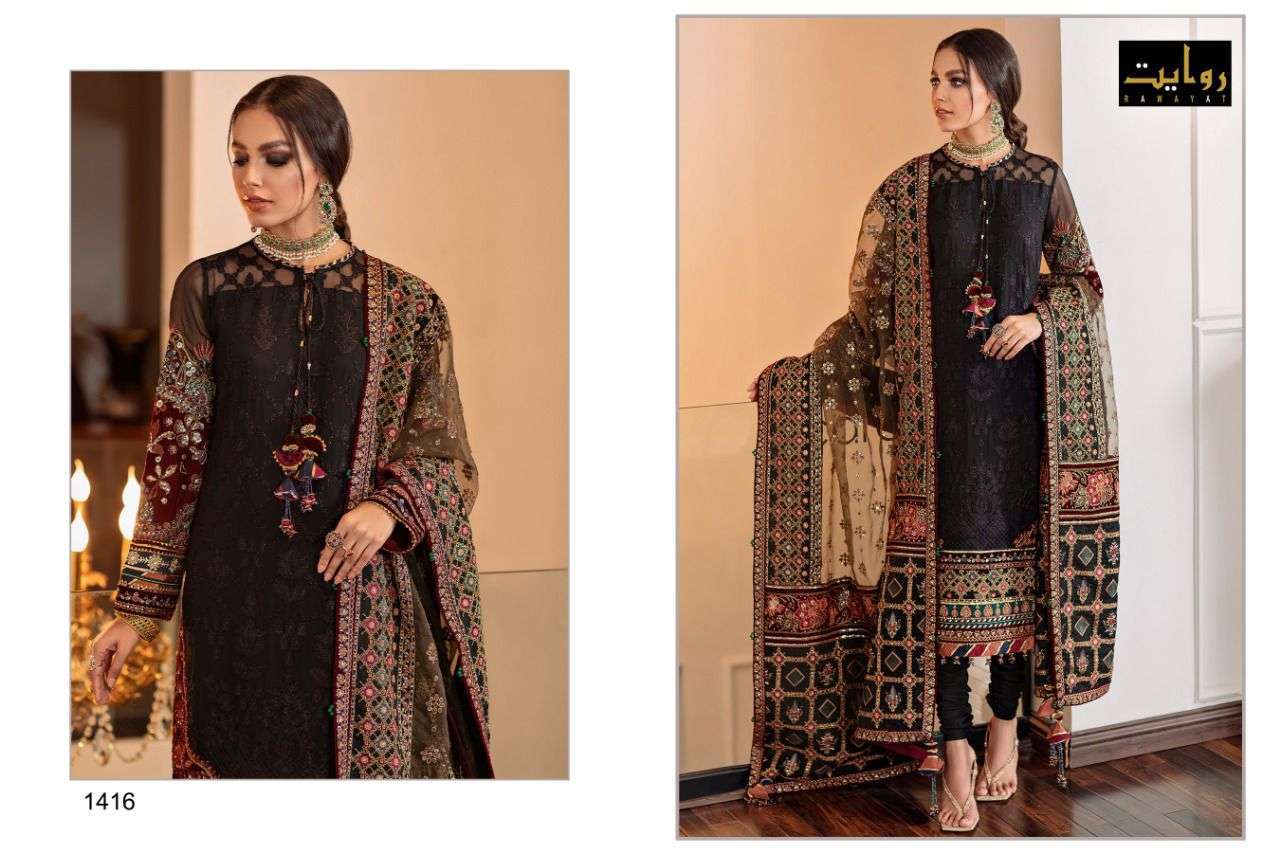 Rawayat Presents Baroque Vol-01 Pakistani Suits Collection In Wholesale Price At Saidharanx