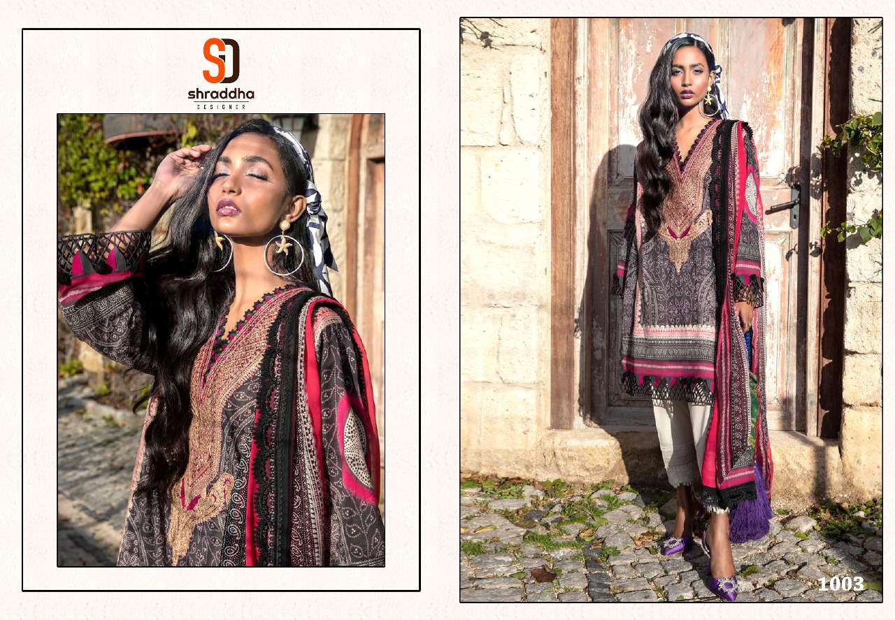 Shraddha Designer Present Sana Safinaz Muzline Spring Vol 1 Cotton Salwar Suits Collection In Wholesale Price  At Saidharanx