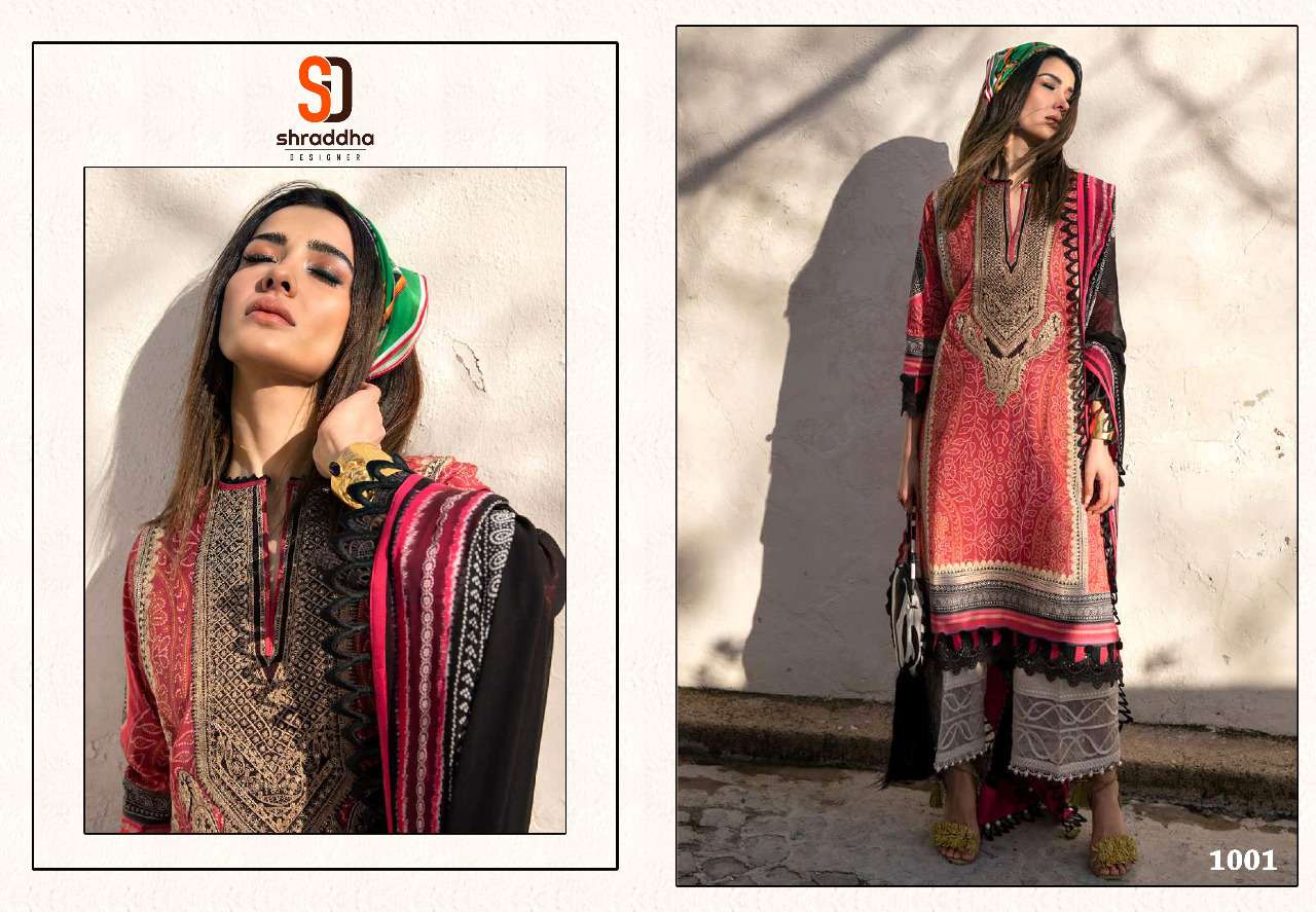Shraddha Designer Present Sana Safinaz Muzline Spring Vol 1 Cotton Salwar Suits Collection In Wholesale Price  At Saidharanx
