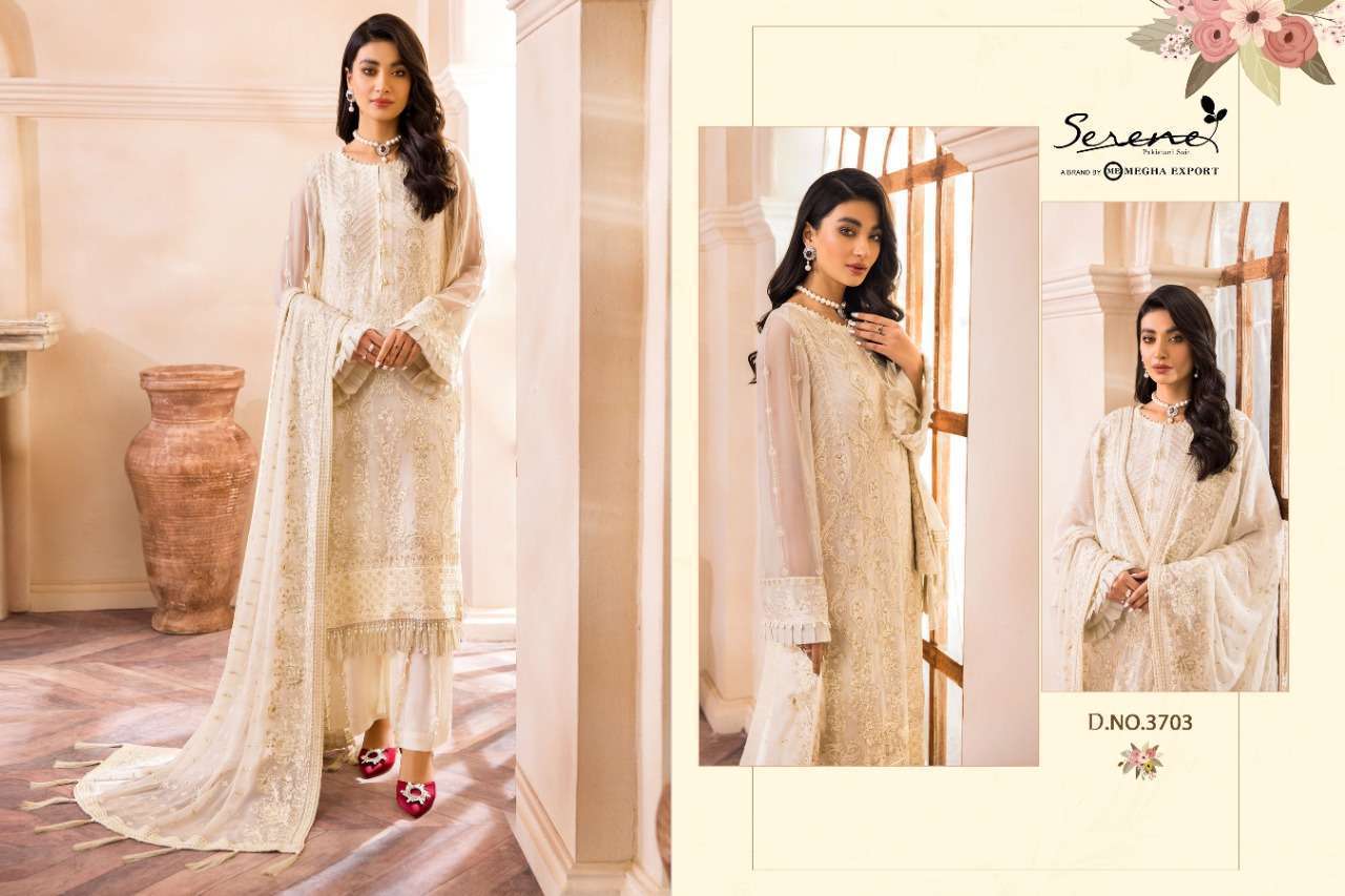 Serene Present Farasha Georgette Salwar Suits In Wholesale Price In Surat At Saidharanx
