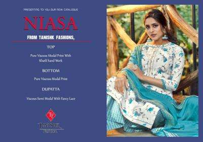 Tanishk Present Niasa Viscose Modal Fancy Dress Materials In Wholesale Price At Saidharanx