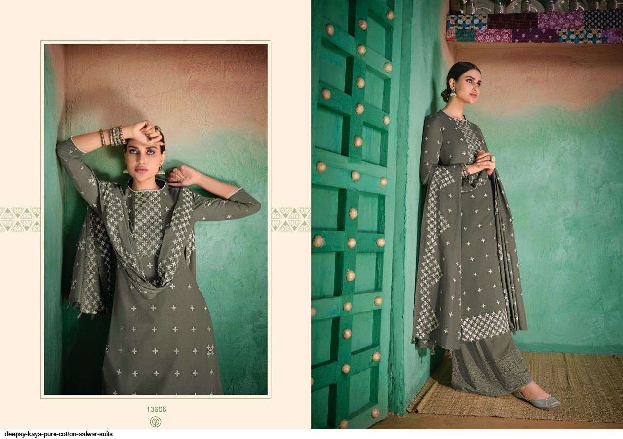 DEEPSY SUITS PRESENT KAYA CATALOG PURE COTTON PRINTED DESIGNER SALWAR SUITS COLLECTION IN WHOLESALE PRICE AT SAIDHARANX 