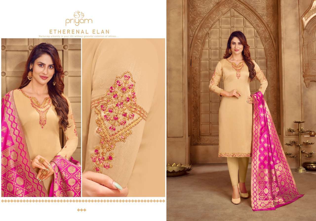 PRIYAM FASHION PRESENTS DN.1101 to 1108 PREMIUM CATALOGUE COLLECTION IN WHOLESALE RATE AT SAIDHARANX