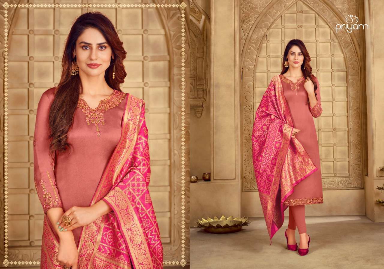 PRIYAM FASHION PRESENTS DN.1101 to 1108 PREMIUM CATALOGUE COLLECTION IN WHOLESALE RATE AT SAIDHARANX