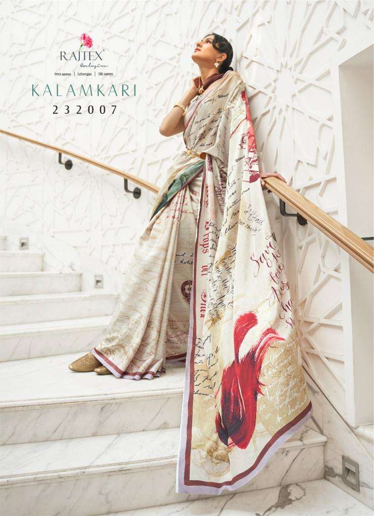 Rajtex Kalamkari Pure Silk Saree At Saidharanx 