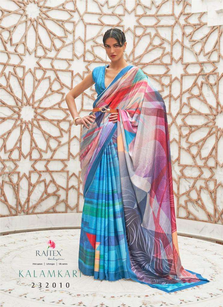 Rajtex Kalamkari Pure Silk Saree At Saidharanx 
