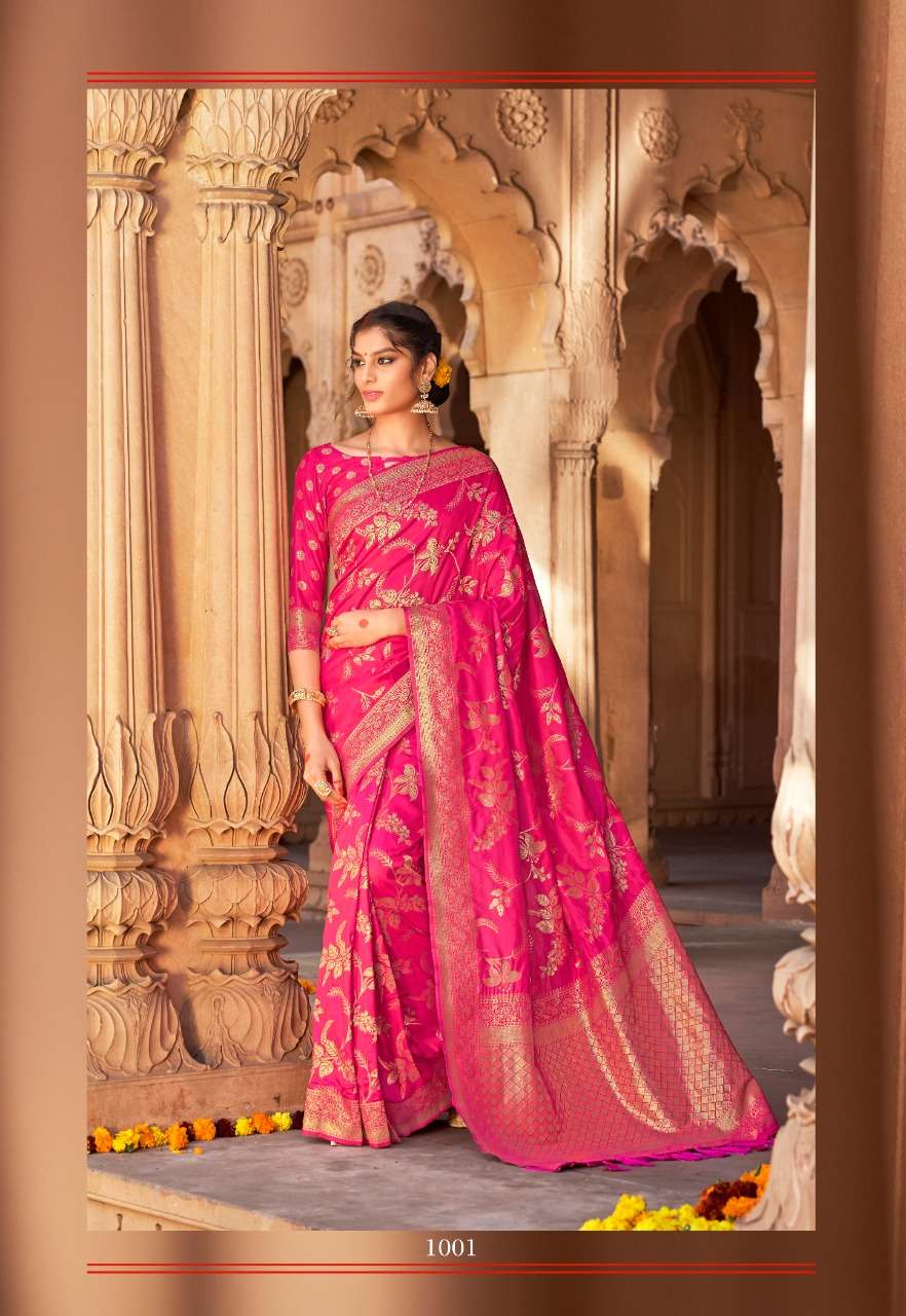 Rajyog Aasman Festive Wear Silk Sarees Collection At SaiDharaNx 