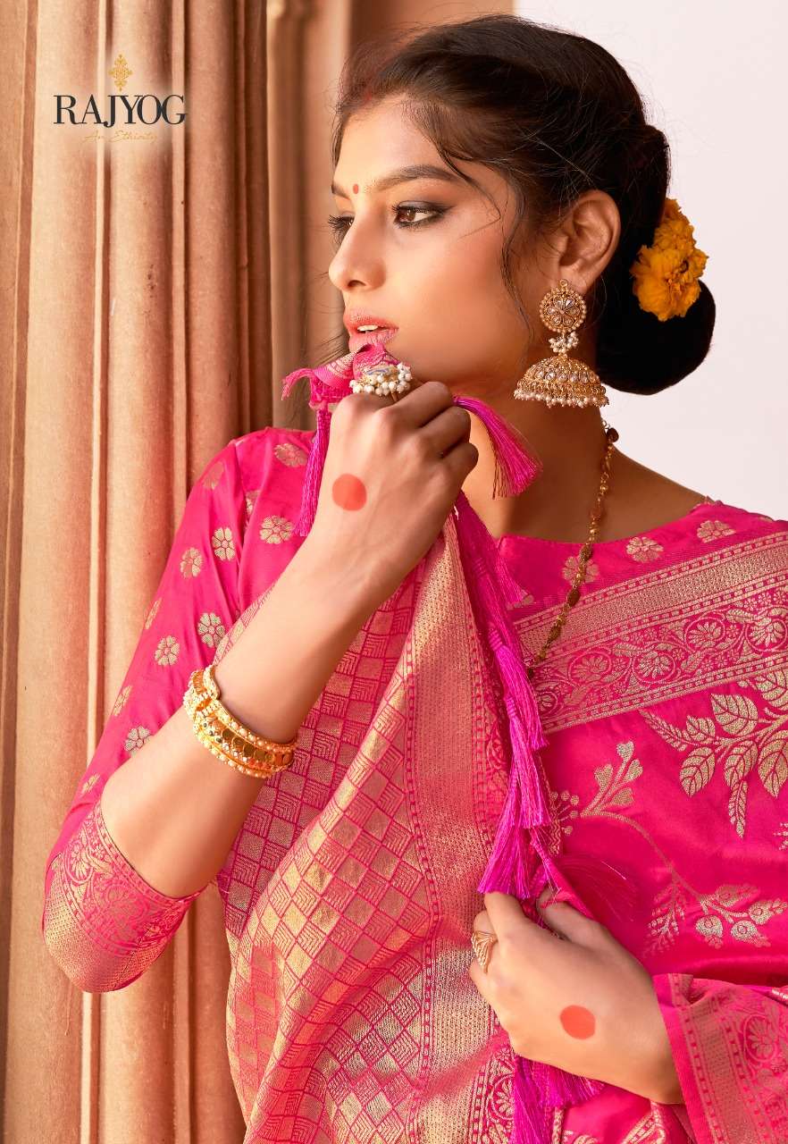 Rajyog Aasman Festive Wear Silk Sarees Collection At SaiDharaNx 