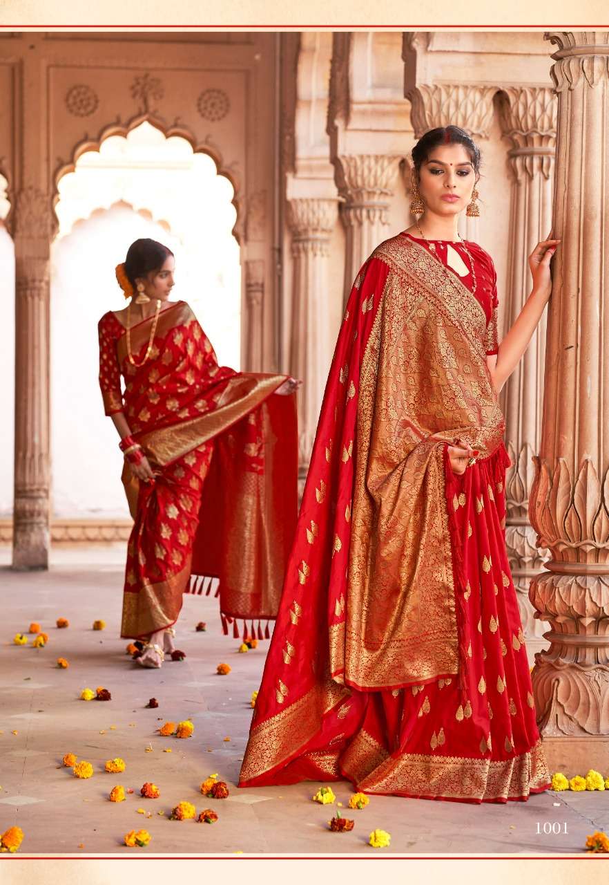 Rajyog Aasman Festive Wear Silk Sarees Collection At SaiDharaNx 