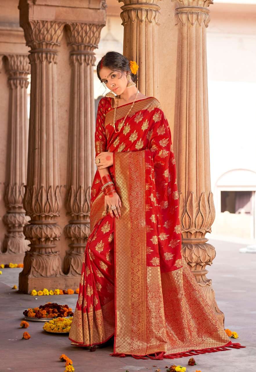 Rajyog Aasman Festive Wear Silk Sarees Collection At SaiDharaNx 