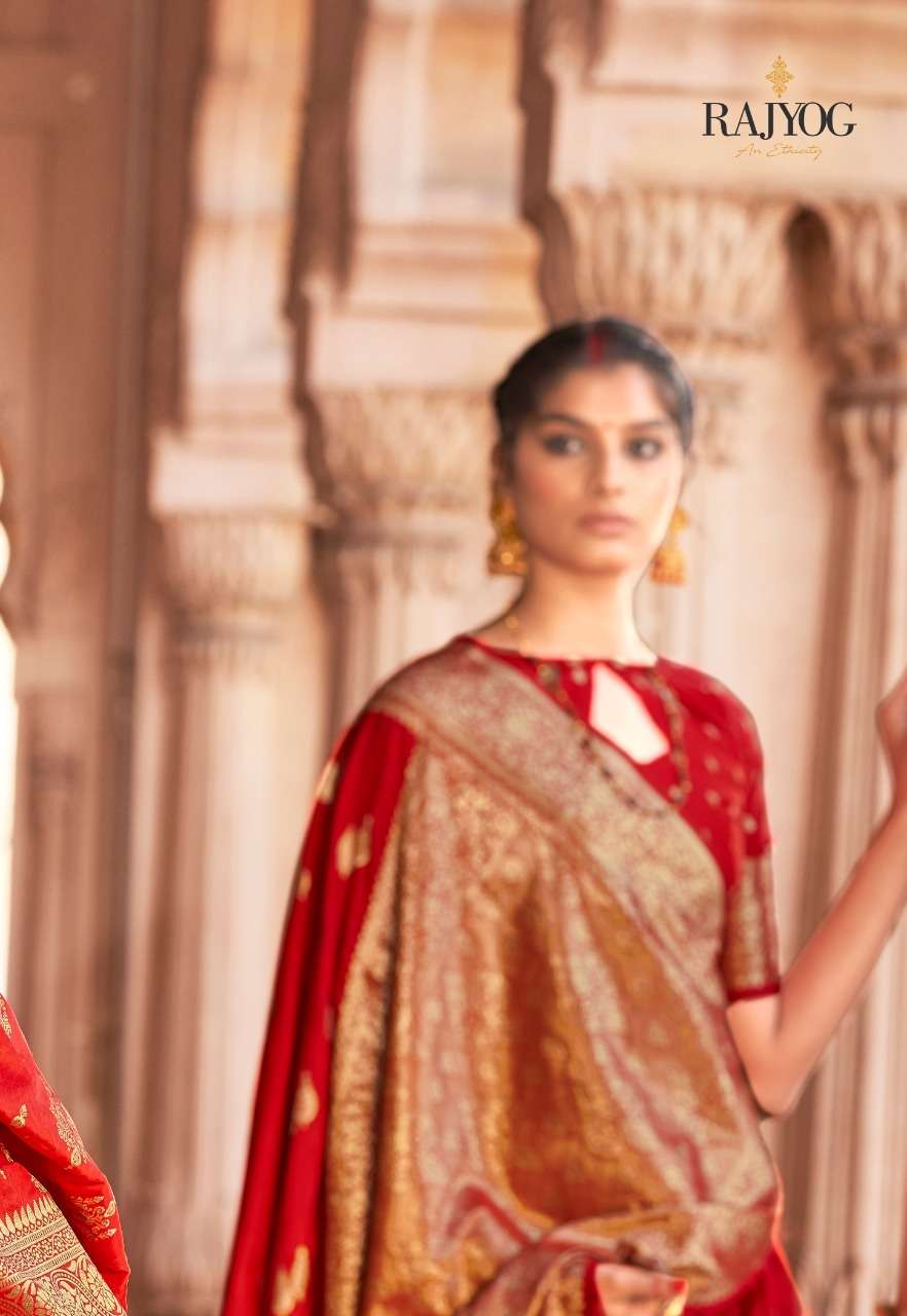 Rajyog Aasman Festive Wear Silk Sarees Collection At SaiDharaNx 