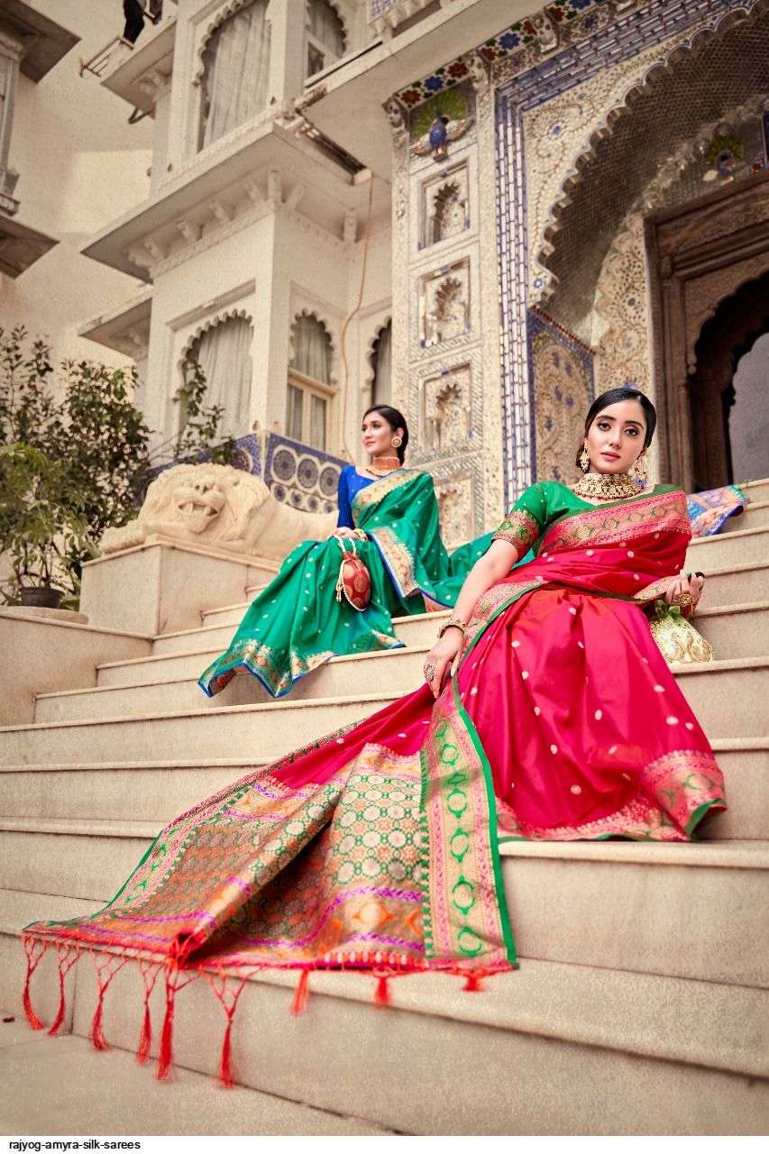 RAJYOG AMYRA SILK SAREES AT SAODHARANX