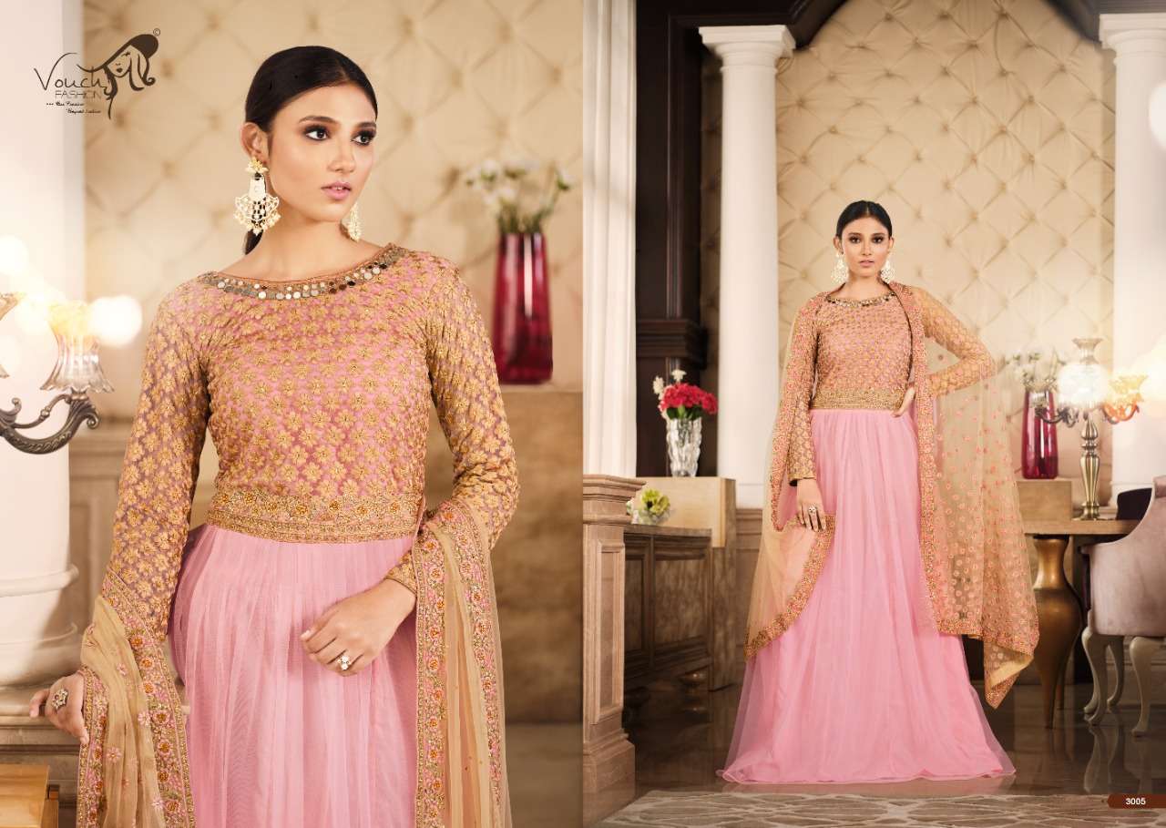 Vouch Fashion Khwaahish Designer Party Wear Ready Made Salwar At SaiDharaNx