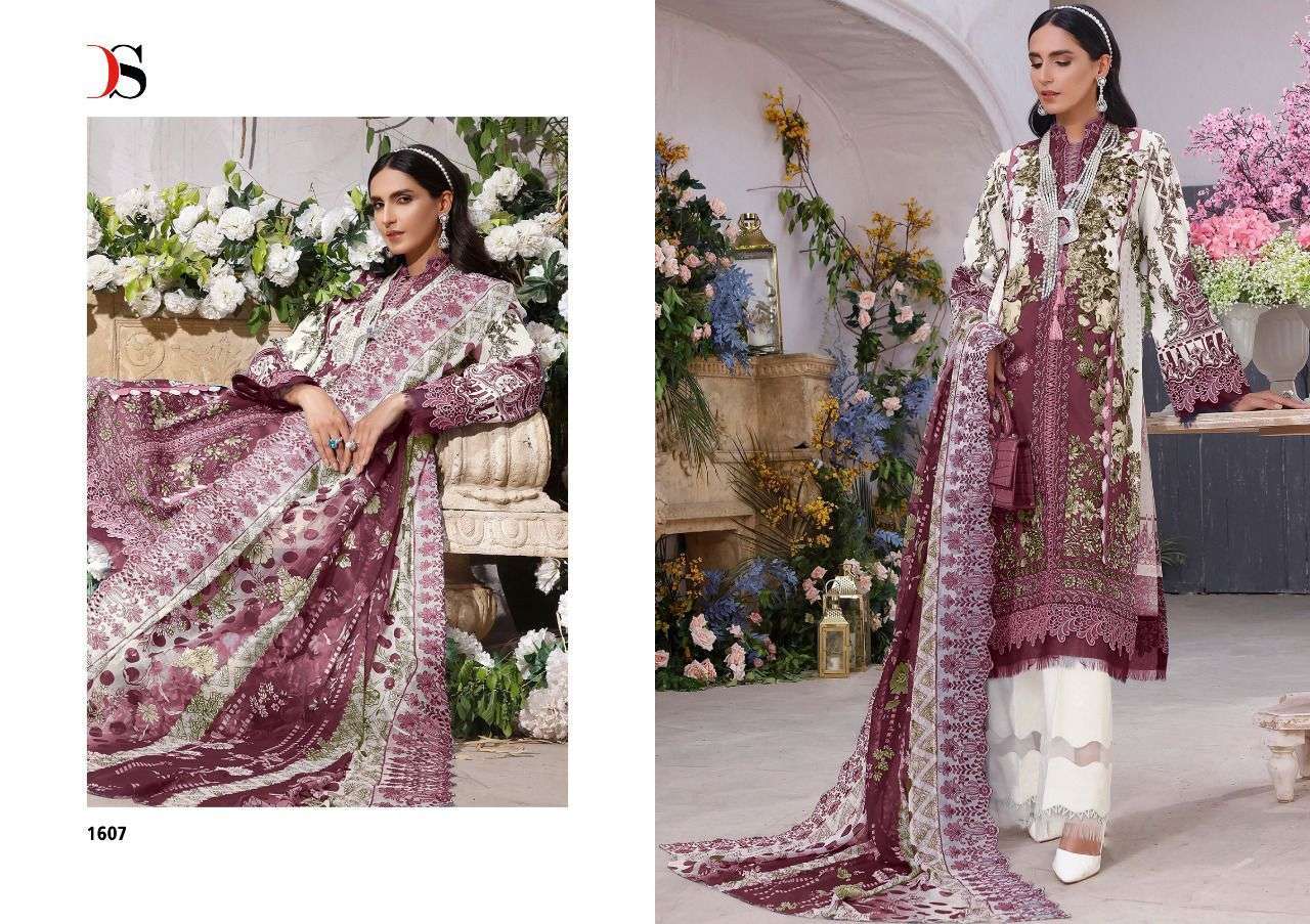 DEEPSY SUITS PRESENT FIRDOUS NX PREMIUM LAWN EMBROIDERED DUPATTA PAKISTANI DESIGNER SUITS IN WHOLESALE PRICE IN SURAT - SAI DHARANX 