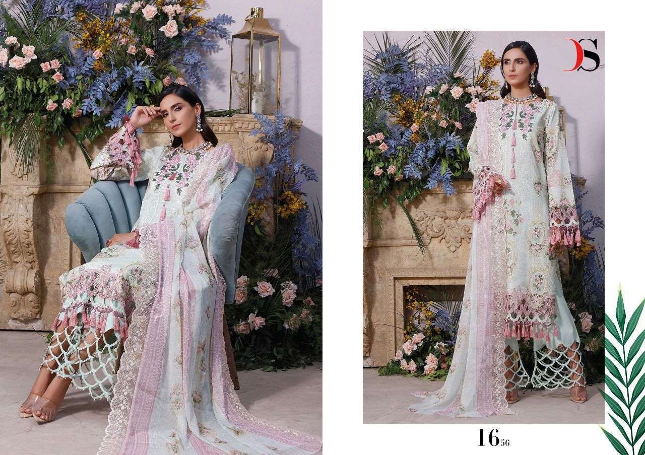 DEEPSY SUITS PRESENT FIRDOUS PREMIUM LAWN EMBROIDERED DUPATTA-2 PAKISTANI DESIGNER SUITS IN WHOLESALE PRICE IN SURAT - SAI DHARANX 
