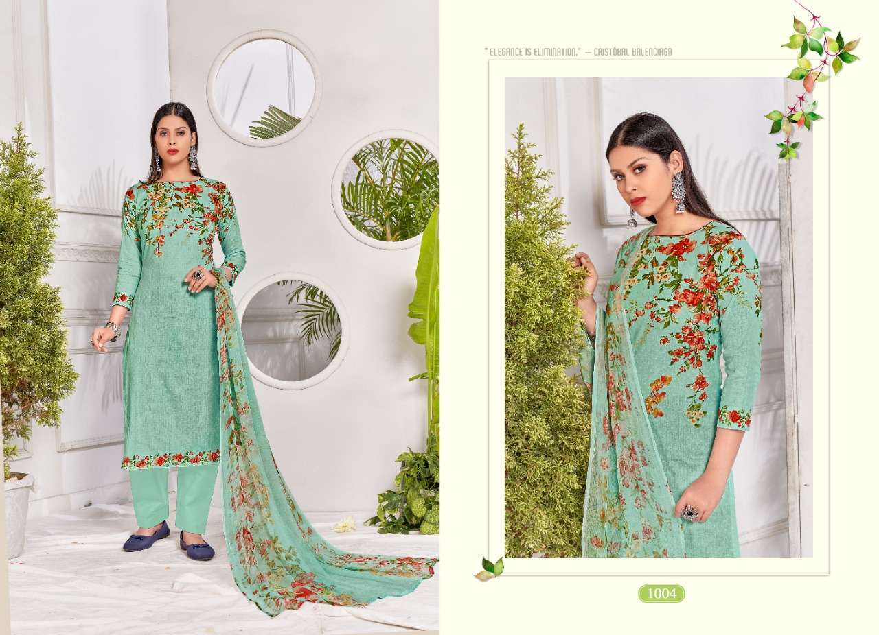 AMBICA TEX FAB PRESENT RAWAYAT CAMBRIC COTTON SALWAR SUITS IN WHOLESALE PRICE IN SURAT - SAI DHARANX 