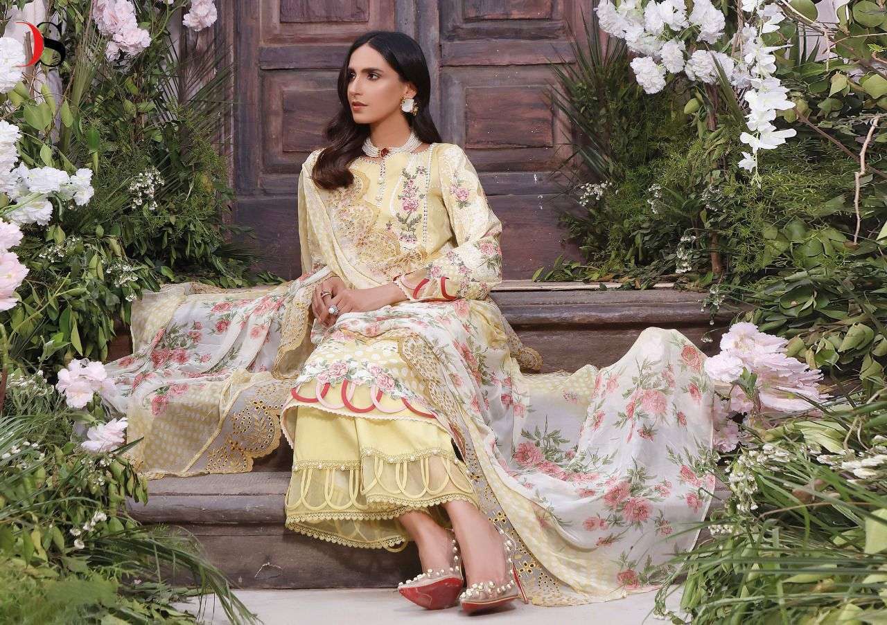 DEEPSY SUITS PRESENT FIRDOUS PREMIUM LAWN EMBROIDERED DUPATTA-2 NX PAKISTANI DESIGNER SUITS IN WHOLESALE PRICE IN SURAT - SAI DHARANX 