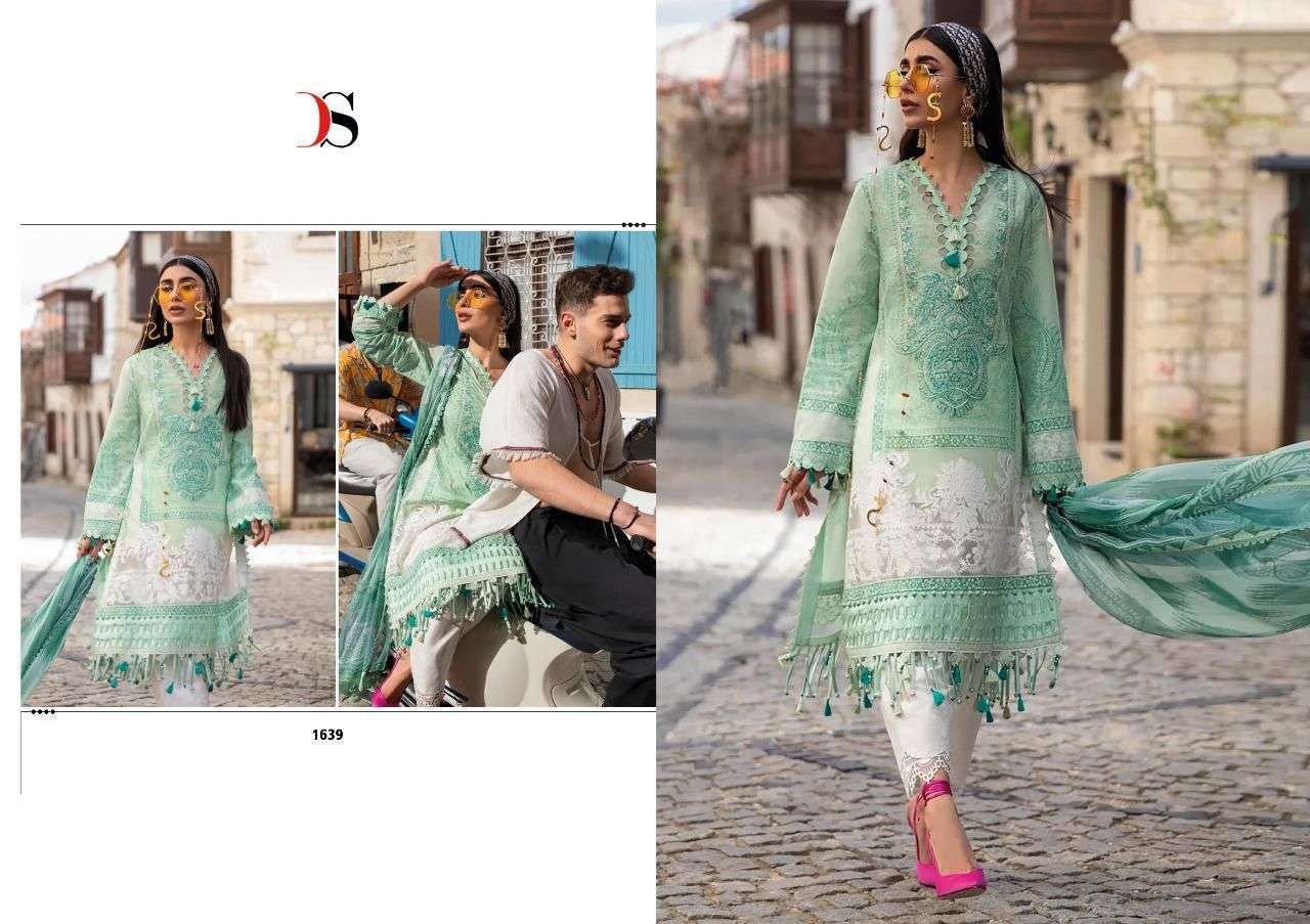 Buy Deepsy Jade Needle Wonder Remix Cotton Pakistani Suits collection