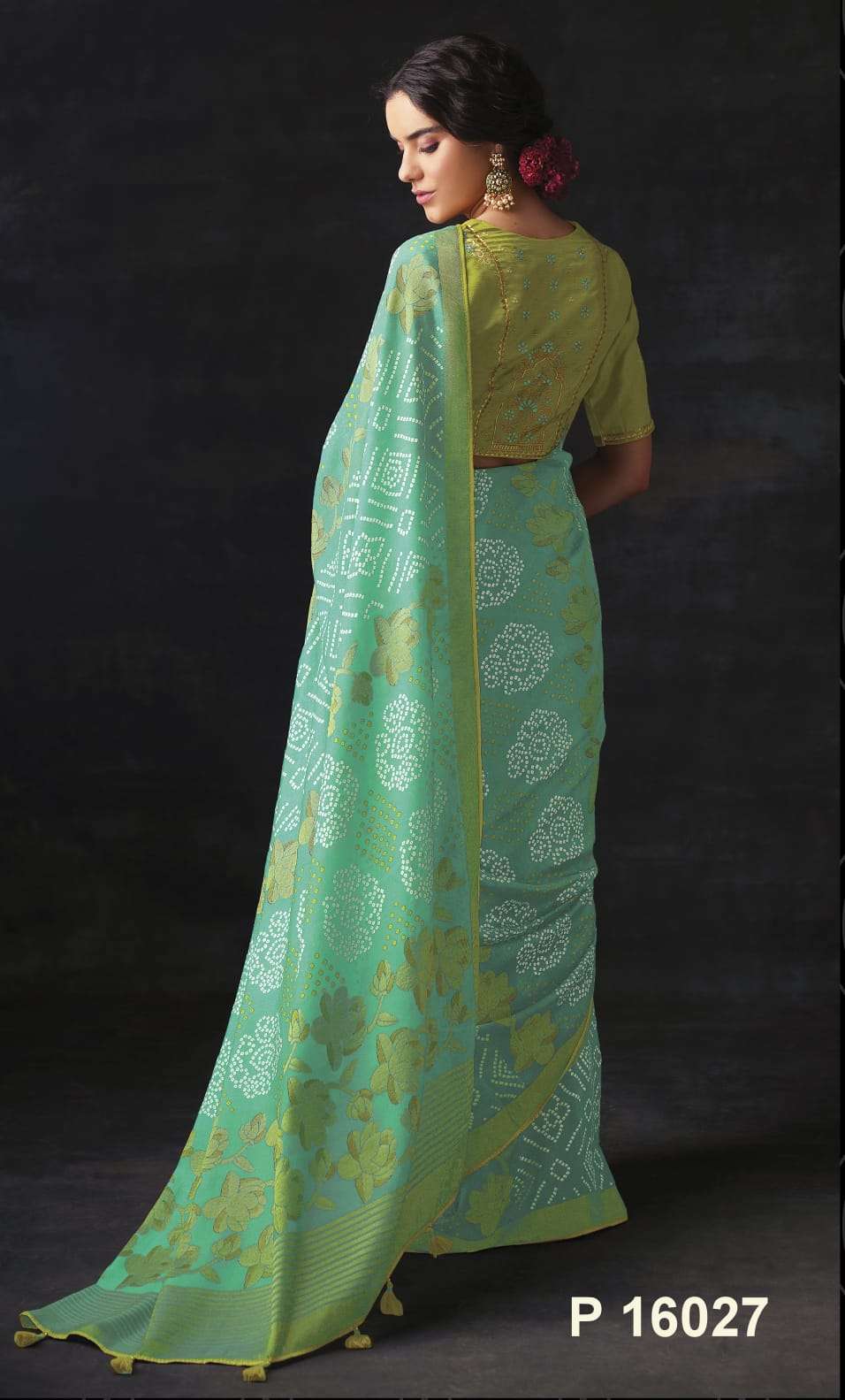 KIMORA MEERA BANDHANI HITS LATEST SAREES CATALOG ONLINE WHOLESALER LOWEST PRICE IN SURAT - SAIDHARANX