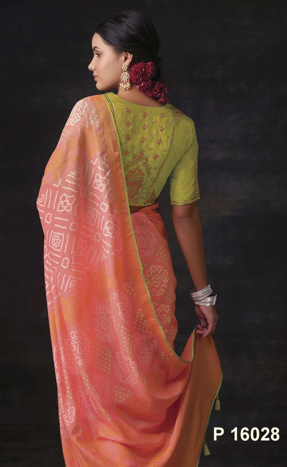 KIMORA MEERA BANDHANI HITS LATEST SAREES CATALOG ONLINE WHOLESALER LOWEST PRICE IN SURAT - SAIDHARANX