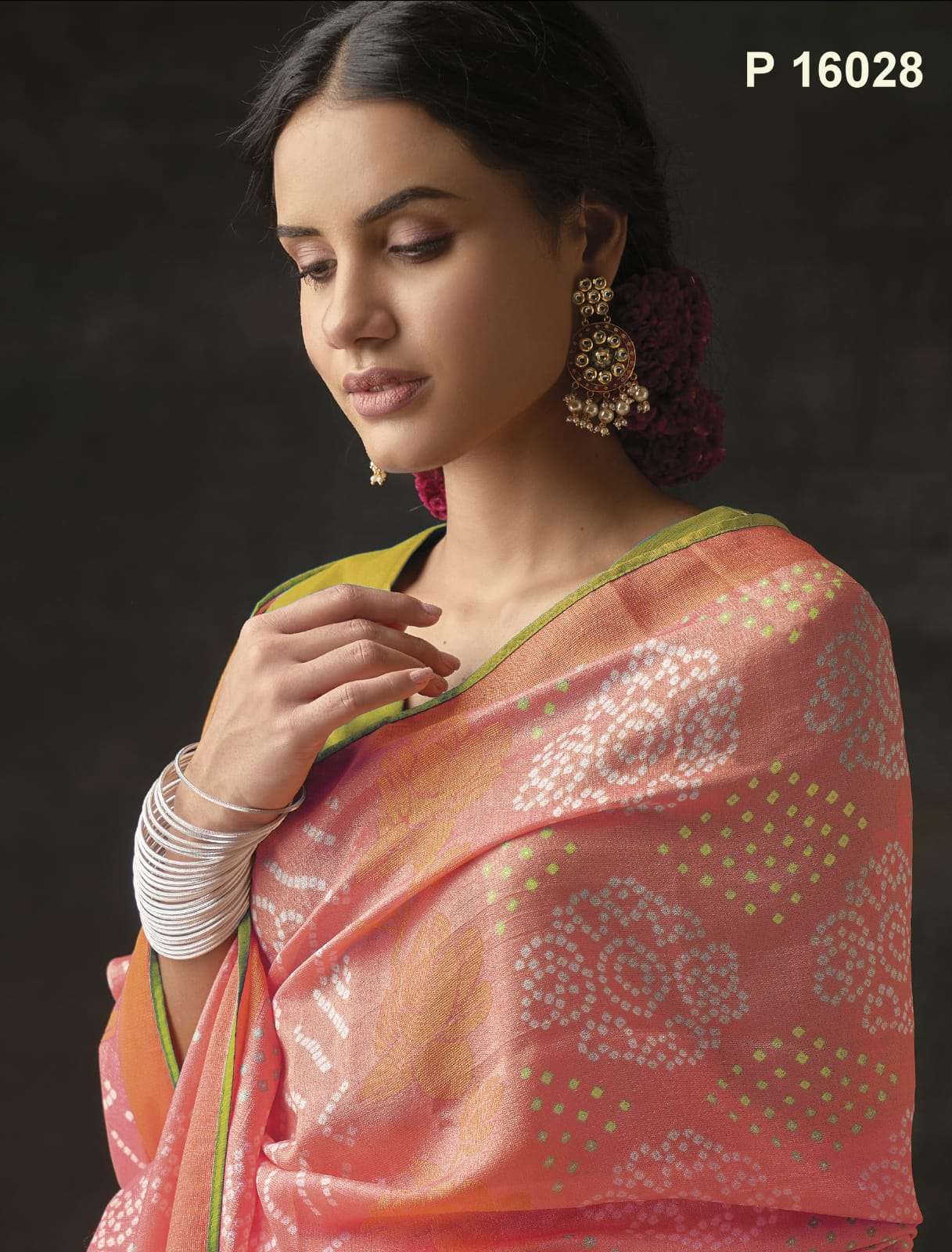 KIMORA MEERA BANDHANI HITS LATEST SAREES CATALOG ONLINE WHOLESALER LOWEST PRICE IN SURAT - SAIDHARANX
