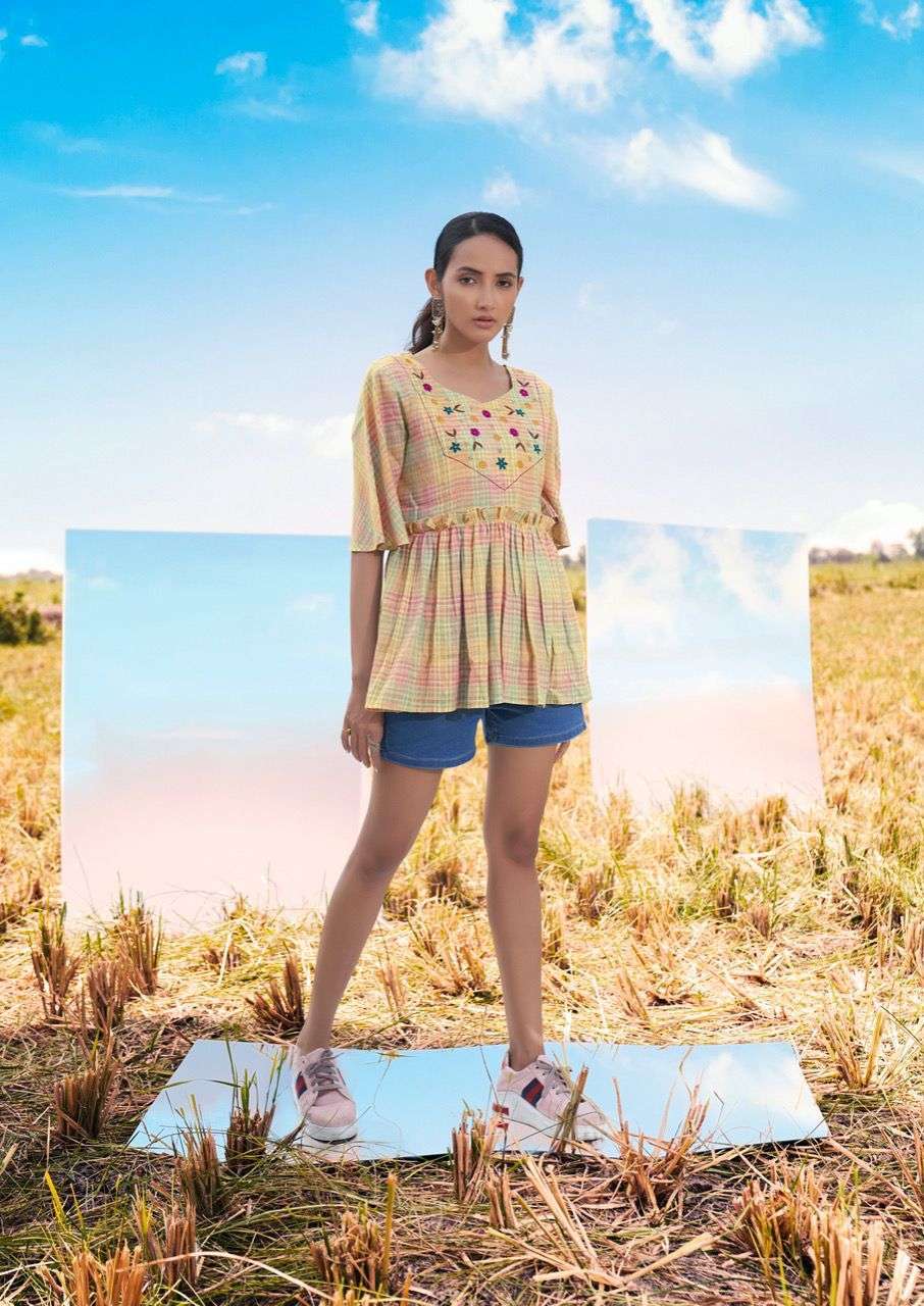 the conch coaster vol 2 by riya designer short tops for jeanz wholesale rate in surat - saidharanx 