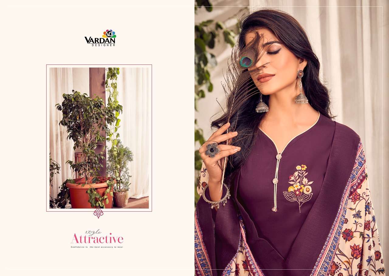 VARDAN NAGMA VOL 2 JAM COTTON SALWAR SUITS LATEST CATALOGUE WHOLESALE RATE IN SURAT - SAIDHARANX 