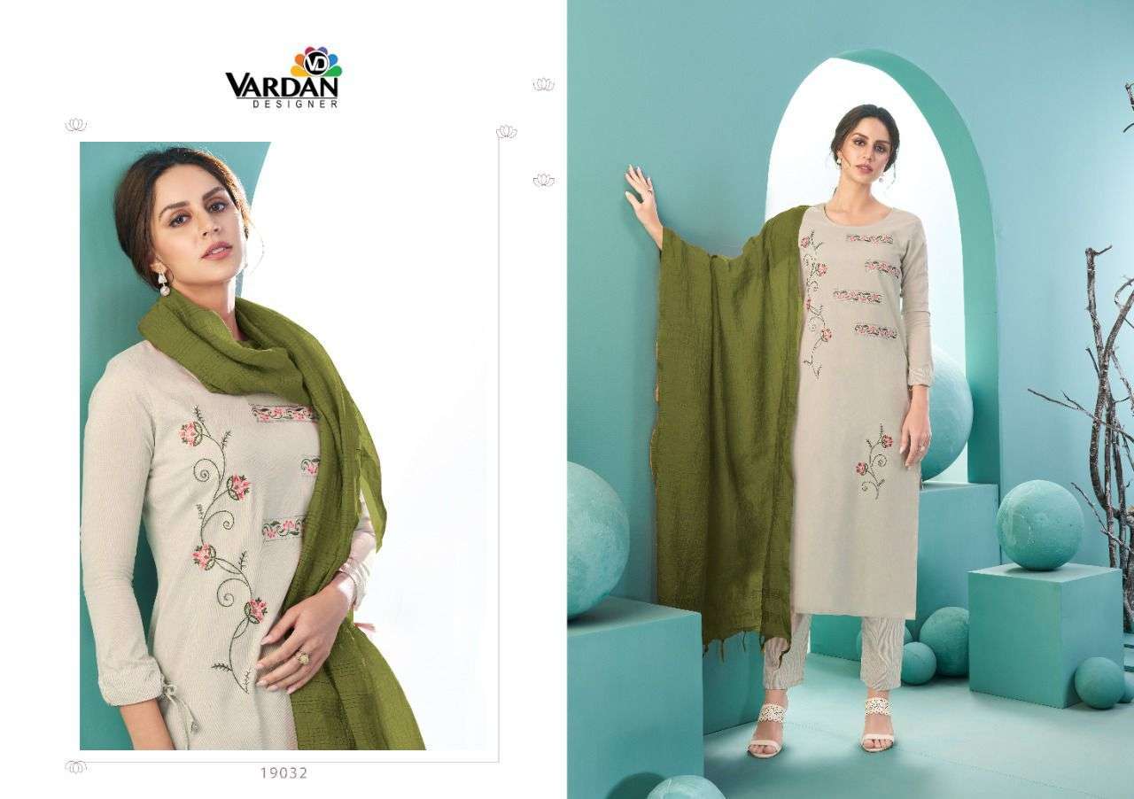 VARDAN RADHIKA VOL 3 READYMADE TOP BOTTOM WITH DUPATTA SET WHOLESALE RATE IN SURAT - SAIDHARANX 