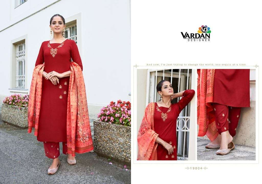 VARDAN SARSHIYA VOL 2 EXCLUSIVE READY MADE TOP BOTTOM WITH DUPATTA WHOLESALE RATE IN SURAT -SAIDHARANX 