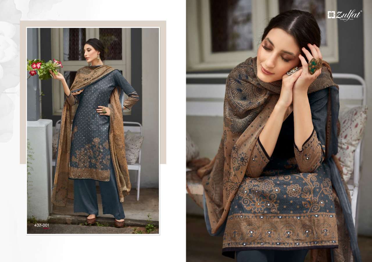 Zulfat Aaina Exclusive Wear Designer Dress Material Collection Wholesale Rate In Surat - Saidharanx 