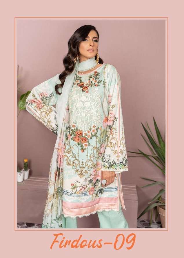 DEEPSY FIRDOUS VOL 9 LATEST COLLECTION WHOLESALE RATE IN SURAT - SAIDHARANX 
