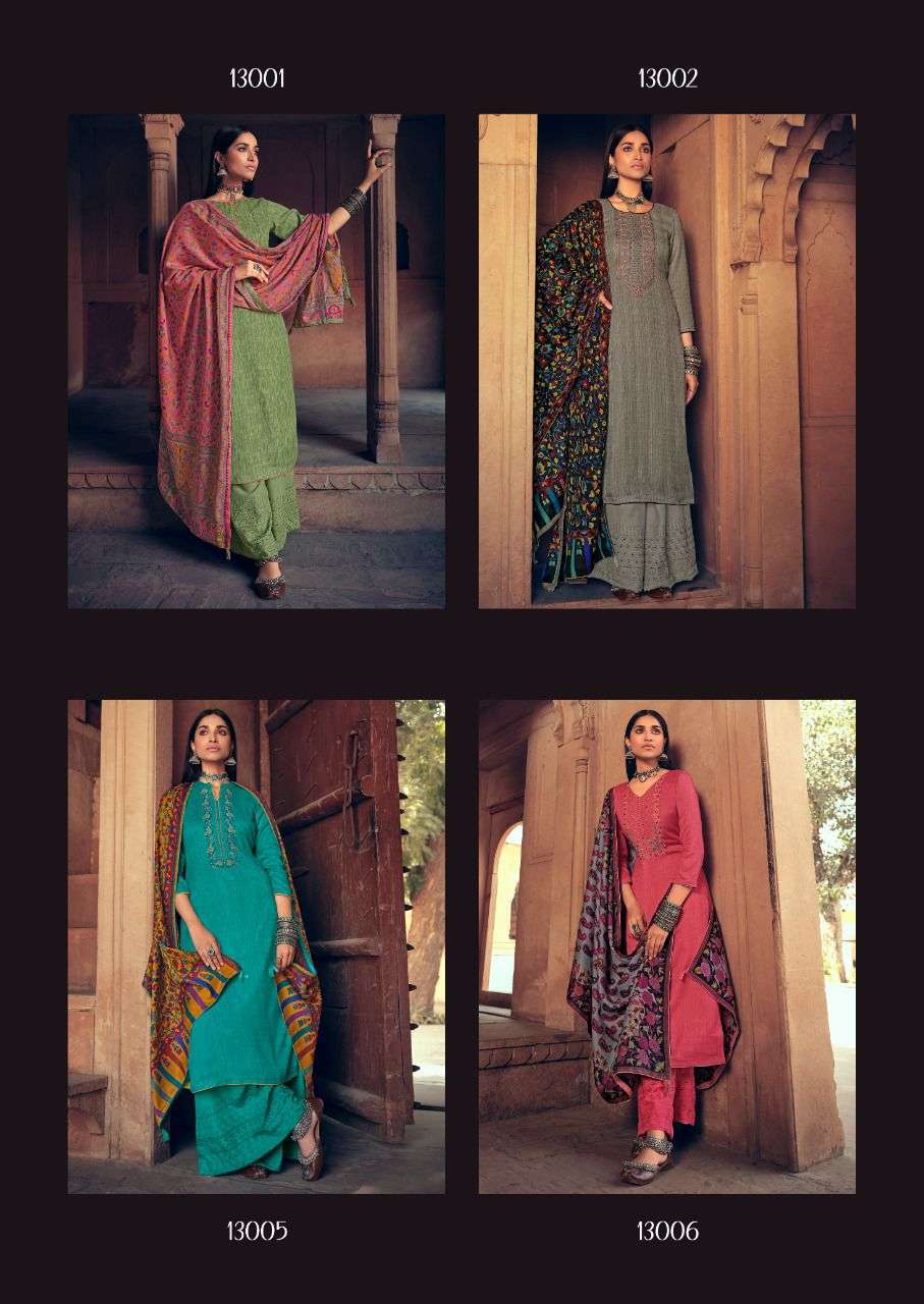 DEEPSY SUITS TAHJIB PASHMINA WOOLEN SUITS WHOLESALE RATE IN SURAT - SAIDHARANX 