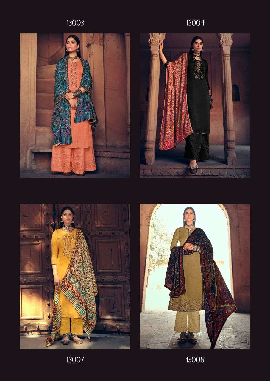 DEEPSY SUITS TAHJIB PASHMINA WOOLEN SUITS WHOLESALE RATE IN SURAT - SAIDHARANX 