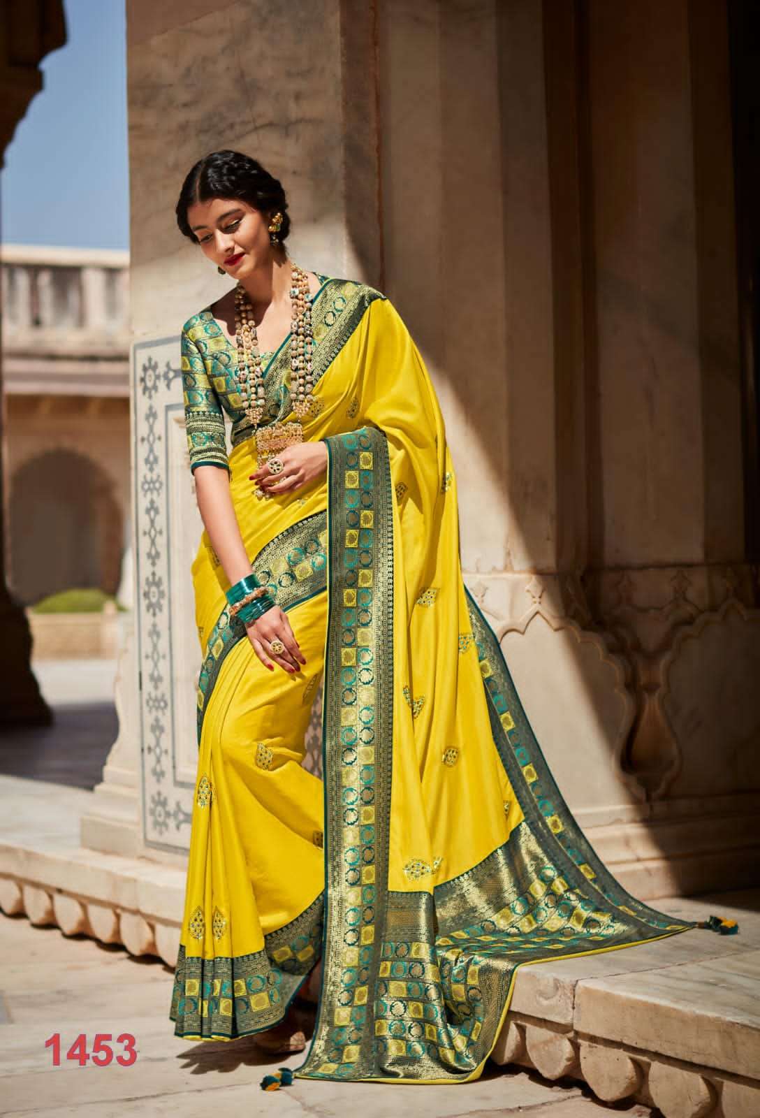 KIMORA SUNEHRI VOL 18 BRANDED SAREES - 15 PIECES SET WHOLESALE RATE IN SURAT - SAIDHARANX 