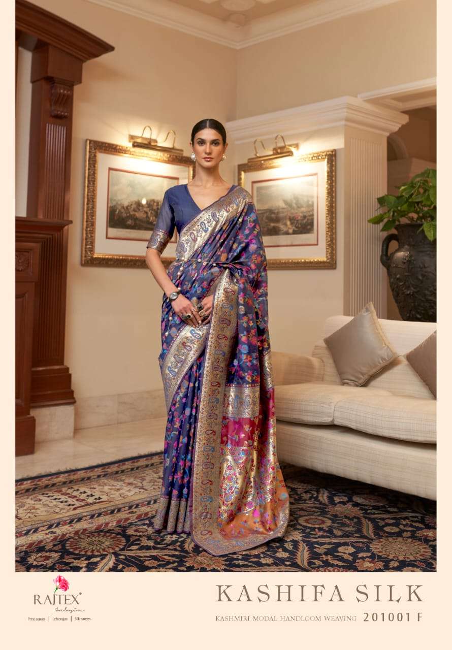 Rajtex Kashifa Silk Festive Wear Handloom Saree Collection Wholesale Rate In Surat - SaiDharaNx 