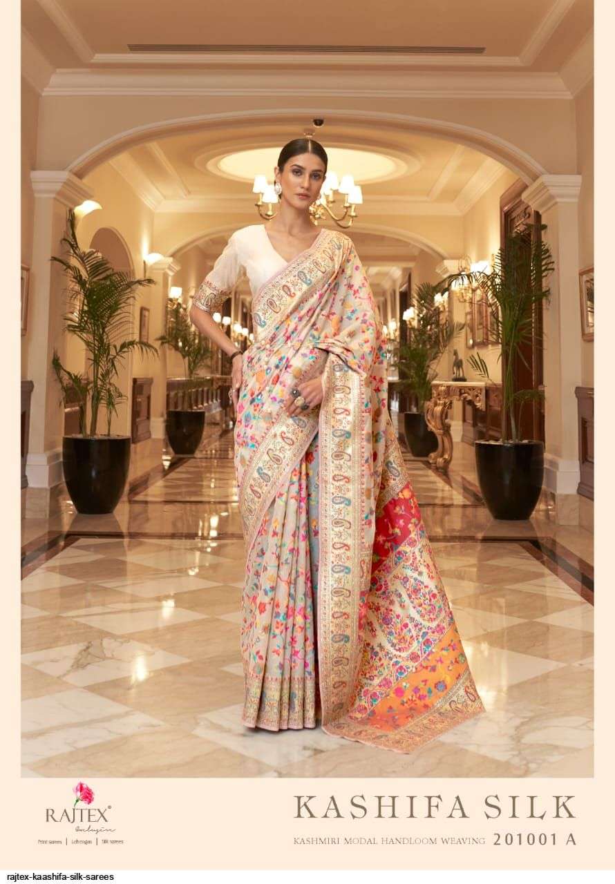 RAJTEX KASHIFA SILK SAREES WHOLESALE RATE IN SURAT - SAIDHARANX 