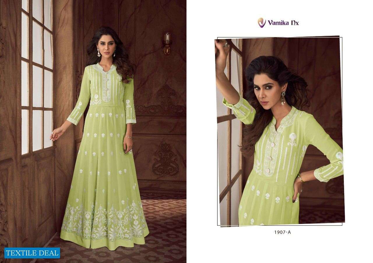 Vamika Siya Vol-2 Silver Wholesale Fancy Gown Wholesale Rate In Surat - Saidharanx 